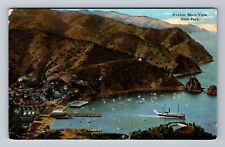 Avalon CA-California, Aerial Scenic View Main View, c1921 Vintage Postcard picture