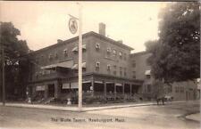 Newburyport, MA Massachusetts  WOLFE TAVERN  ca1910's ROTOGRAPH B&W Postcard picture