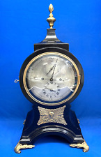 Extremely Rare Antique 1796 English Astronomical Double Fusee Mantel Clock picture