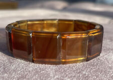 Genuine Burmite Amber Myanmar Honey Amber Bracelet.  99+ Millions Years Old ❤️❤️ picture