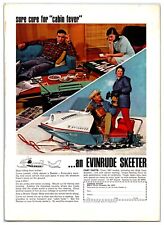 1967 Evinrude Skeeter Snowmobile - Original Print Advertisement (6.5in x 9in) picture