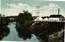 On the West Branch Buckfield Maine Divided Postcard c1907-09 picture