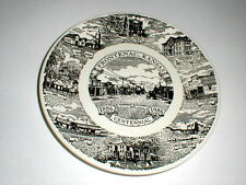 Frontenace Kansas 1886-1986 Centennial Souvenir Plate (loc-62F) picture