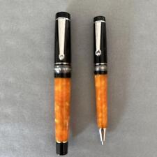 Delta Dolce Vita Mini 18K Fountain Pen and Ballpoint Pen Set Discontinued Used picture