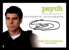 2013 Psych: Seasons 1-4 Sage Brocklebank Authentic Autograph Card A6 picture