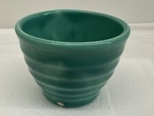 Vintage Mini Green Stoneware Bowl 3.5