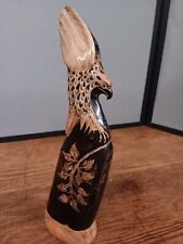 Vintage Carved Eagle, Water Buffalo Horn picture