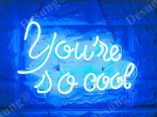 You're So Cool Blue Acrylic 14