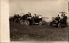 RPPC Postcard Group Out for Drive in Automobiles Buick Logo c.1904-1918    12367 picture