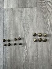 Genuine British Royal Navy RN RM Dress Buttons 14 PC picture