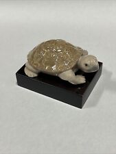 Lladro Lucky Tortoise Figurine 8038 Limited Edition Knocks on Wood Turtle 2003 picture