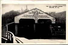 Postcard The Old Covered Bridge in Philippi, West Virginia picture
