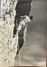 RPPC Dolomites Mountaineer Italy Antique Real Photo Postcard 4x6 picture