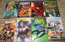 DC TPB Graphic Novel Lot of 8: Aquaman, Batwoman, Batman, Cyborg, more picture