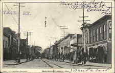 Conneaut Ohio OH Main St. Store Storefront c1910s Postcard picture