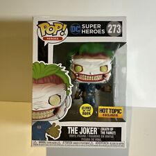 Funko pop The Joker #273 (Death of the Family) GITD Hot Topic DC Super Heroes  picture