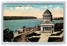 View Grant's Tomb and Palisades, New York City NY c1917 Vintage Postcard picture