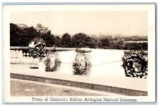 c1920s Tomb Of Unknown Soldier Arlington Fort Myers Virginia RPPC Photo Postcard picture