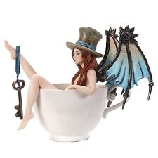 PT Amy Brown Designer Fairies Steampunk Fairy Bathing in a Cup picture