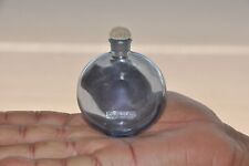 Vintage Rene Lalique 'WORTH' Fine Blue Round Glass Perfume Bottle,France picture