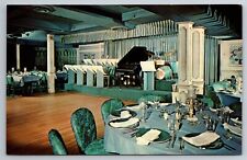 Vintage Postcard FL Miami Les Violins Restaurant Night Club Band Chrome ~12183 picture