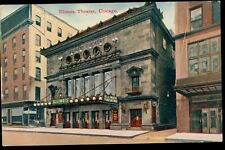 ILLINOIS THEATRE Chicago - 1911 Postcard picture