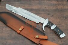 Super Cutlery Handmade D2 steel Bowie knife Micarte sheet Machete Knife, Hunting picture