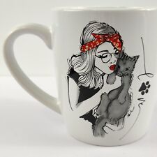 Cat Lovers Coffee Mug Tea Cup - Alison Petrie Design Certified International picture