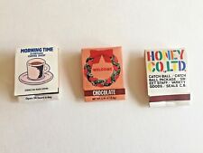 VINTAGE MATCHBOOK LOT ~ 3 Bookmatch Choco  - Lot 212 picture