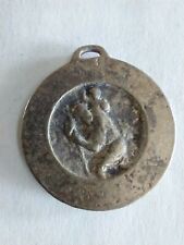 Catholic Vintage St Christopher Religious Medal picture