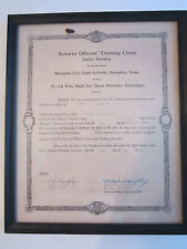LOT OF 3 ARMY RESERVE OFFICERS CERTIFICATES - 1948, 1949 - HISTORIC  -  TUB EEE picture