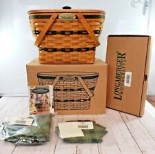 VTG. 1997 LONGABERGER FELLOWSHIP EDITION BASKET COMPLETE COMBO WITH BOX EXCELENT picture