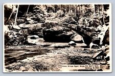 K2/ Logan Ohio RPPC Postcard c1940s Hocking Hills Old Mans Cave 216 picture