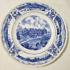 Mercersburg Academy Wedgwood Commem Plate - Princeton Class of '88 Dorm, Perfect picture