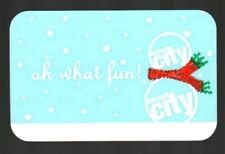 CIRCUIT CITY Oh What Fun, Logo Snowman ( 2006 ) Gift Card ( $0 ) picture