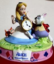 Disney Alice in Wonderland Ornament TOKYO Disney Land Limited 1980s Pottery picture