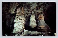 Carlsbad Caverns National Park New Mexico Giant Dome Twin Domes Postcard UNP VTG picture