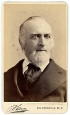 Antique Id'd CDV Circa 1870s of William Augustus Beach Famous Lawyer New York picture