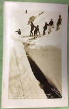 Mount Hood Oregon Mazamas Crossing Hills Place Govt. Camp RPPC Vintage Postcard picture