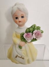 Vintage Flambro JUNE Birthday of the Month Figurine *Read* picture
