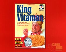 King Vitaman vintage cereal box art 2x3