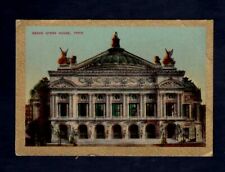 1911 The Grand Opera House, Paris / Pan Handle Scrap / tobacco card / VG cond. picture