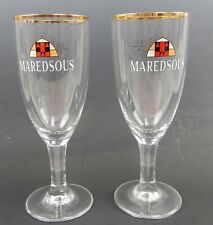 Pair of Ritzenhoff Cristal Maredsous Stemmed Belgian Ale Beer Glasses 0.3L picture