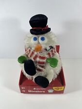 Gemmy Merry Monsters Abominable Snowman Christmas Deck The Halls Batteries Dead picture