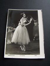 Vintage Photo Ballet Dancer Annette Page Les Sylphides de Marney picture