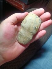 Authentic New Jersey Miniature 3/4 Grooved Axe Indian Arrowhead Artifact  picture