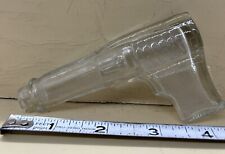 1940's Glass Candy Container Revolver Gun WWII Era Cowboys picture