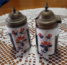 Victorian  Porcelain  Shaker & Mustard Jar Set , Beautiful ~Rare ~SALE  picture