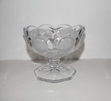 1977 Fostoria Avon 91st Anniversary Footed Coin Glass Bowl picture