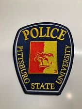 Pittsburgh State Univ Police State Kansas KS Colorful Neat picture
